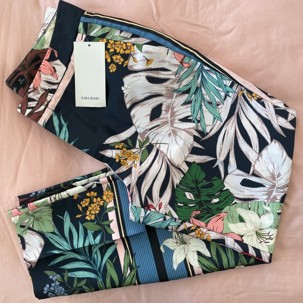 Floral pants